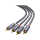 UGREEN Przewód 2RCA Cinch do 2RCA Cinch 1.5m czarny - 1501474 - zdjęcie 3